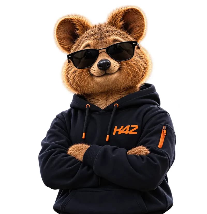 Quash, il quokka mascotte di Hash42 Labs