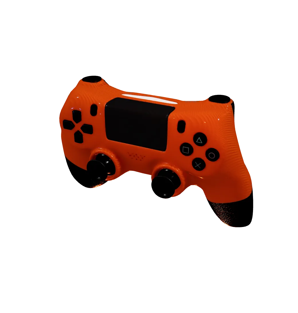 Controller arancio di Hash42 Labs